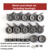 RC Tank Upgrade Repair and Modification Parts Metal Caterpillar, Drive Wheels, etc. Suitable for Henglong 1/16 US Army Walker Dog M41A3 Light Tank3839-1 (Metal Road Wheel kit) view 2