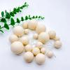 20 Pcs 3D Foam Round Balls DIY Cupcake Toppers Cake Ball Shape, Cake Insert Decor Birthday Baby Shower Wedding Anniversary Party Supplies Decoration (Khaki) view 4
