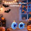 SGHLDE 2-Pack for Tamagotchi Paradise Replacement Lid, 3D Cute Kawaii Clear Hard Lid for Tama Paradise Accessories, DIY, Modification and Repair, Halloween*2 Styles view 3