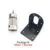 12V DC Gear Motor High Turque Reversed 24volt 37GB555 6-800RPM Gear Metal Electric Motor 1Pcs(500RPM_24V) view 2
