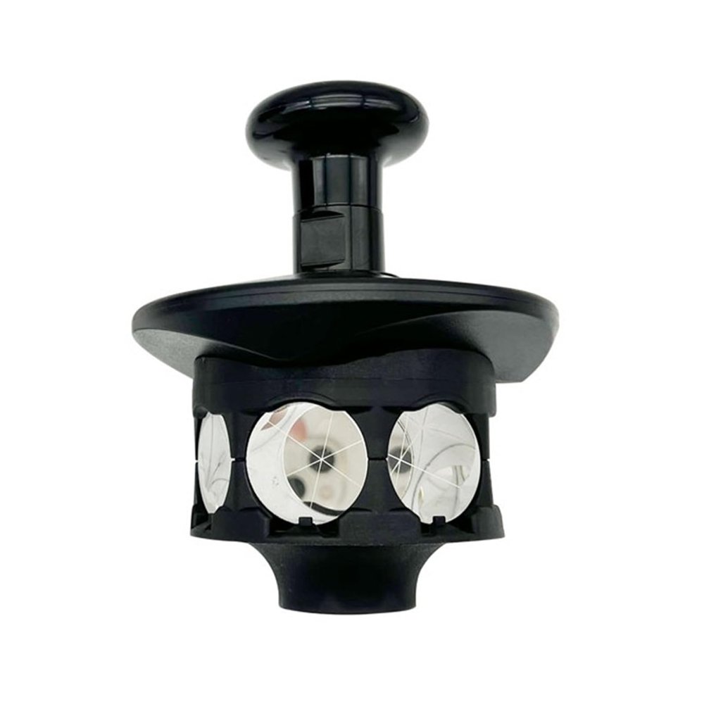 360 Degree Prism for S8 S6 Total Station with 10cm 5/8x11 Thread Extension Rod Aluminum Pole and Bag