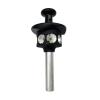 360 Degree Prism for S8 S6 Total Station with 10cm 5/8x11 Thread Extension Rod Aluminum Pole and Bag view 3