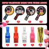 28 Pack Valentiens Day Gifts for Kids Classroom Finger Lights Toys with Valentine Day Cards for Kids School, Valentines for Kid Classroom Valentines for Class Exchange Gifts Party Favors for Boy Girl view 2