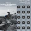 C127AI Scout Drone RC Helicopter with 1080P Camera for Adults, 2.4G 4CH Remote Control Helicopter with 6-Axis Gyro One Key Take Off/Landing Optical Flow Positioning RC Aircraft (3 Batteries) view 2
