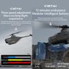 C127AI Scout Drone RC Helicopter with 1080P Camera for Adults, 2.4G 4CH Remote Control Helicopter with 6-Axis Gyro One Key Take Off/Landing Optical Flow Positioning RC Aircraft (3 Batteries) view 4