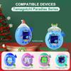 SGHLDE 2-Pack for Tamagotchi Paradise Top Cover, 3D Cute Kawaii Clear Hard Replacement Lid for Tama Paradise Accessories, DIY, Modification and Repair, Translucent Christmas*2 Styles view 2