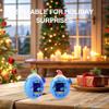 SGHLDE 2-Pack for Tamagotchi Paradise Top Cover, 3D Cute Kawaii Clear Hard Replacement Lid for Tama Paradise Accessories, DIY, Modification and Repair, Translucent Christmas*2 Styles view 3