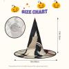 YKJJFVZ Hockey Sports Print Trendy Witch Hat,Creative Party Hats,Perfect For Creative And Spooky Costumes view 3