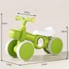 Balance Bikes for Kids 1-3 Years Old 4 Wheels Bicycle with A Front Basket Toddler Best First Birthday Gift Children Walker(Brown,No Music Lights) view 2
