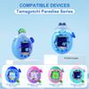 SGHLDE 2-Pack for Tamagotchi Paradise Replacement Lid, 3D Cute Kawaii Clear Hard Lid for Tama Paradise Accessories, DIY, Modification and Repair, Translucent Blue*2 Styles view 2