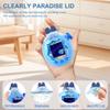SGHLDE 2-Pack for Tamagotchi Paradise Replacement Lid, 3D Cute Kawaii Clear Hard Lid for Tama Paradise Accessories, DIY, Modification and Repair, Translucent Blue*2 Styles view 4
