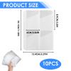 10PCS Pocket Page Protectors,4-Grid Clear Sheets,Pockets 2.5x3.5 Photocard Sleeves,Protective Pages Sheets for Binders Album,Ideal for Collectors to Organize Trading Cards and Photo Cards view 2