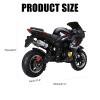 50cc Gas Pocket Bike for Kids 8-14, High-Performance 4-Stroke Mini Motorcycle & Dirt Bike, 8" Off-Road Tires, Dual Disc Brakes, Shock Absorber, Kids Motocross Bike view 2