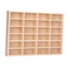 1/64 Model Car Display Case Storage Organizer Craft Ideal Gift Modern Home Decor Wall Mount 24 Space for Collectibles Office view 1