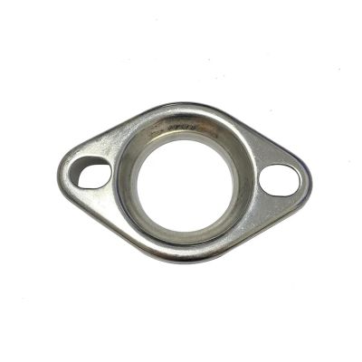 Exhaust Pipe Triangular Joint 51mm 63mm 76mm Joint Accessories General Stainless Steel(76mm)