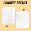50 Pieces 1/64 Model Car Display Case Dustproof Durability Showcase Protector Accessories Clear Storage Box for Collectibles view 3