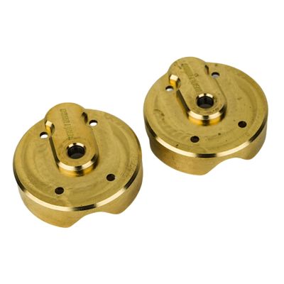 BeaxTurbo Racing Upgrade Parts AXP8 F/R Brass Portal Cover for Axial AXP8 Gilamon 1/8 Sells as one Pair