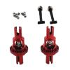 2Pcs RC Front and Rear Differential Set Accessories Part Upgrade for Wltoys 1:28 284161, Red view 4