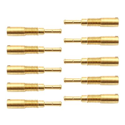 10pcs M5 5mm Slow Idle Jet M5x0 8mm Thread Carburetor Nozzle Compatible With PZ19 Type Carburetors(size 52-75)