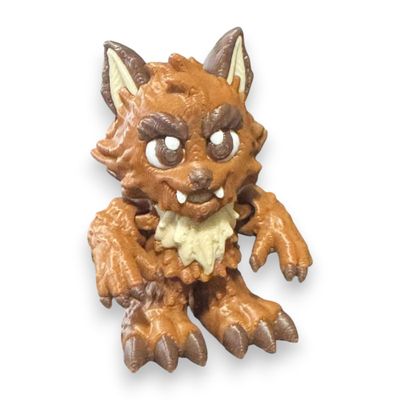 Articulated Werewolf (b) | Home Dcor and Office Desk Toys | Autism, ADHD, Sensory | 3D Printed Gift