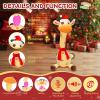 Christmas Dancing Giraffe Toy Stuffed Plush, Cute Interactive Baby Toys - Singing 60 Children Songs, Recording & Repeating, Led Light, Adjustable Volume - Birthday Gift for Toddler, Christmas Giraffe view 3