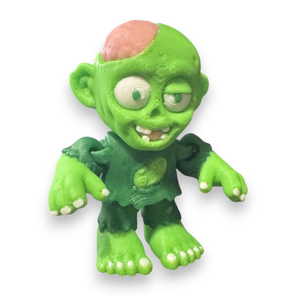 Articulated Zombie (b) | Home Dcor and Office Desk Toys | Autism, ADHD, Sensory | 3D Printed Gift