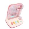 SUNGOOYUE Puzzle Game Machine, Family Games Track Ball Challenge Toy, Bildungs Rolling Ball for Kids, Encourages Family Binding with, Lively and Appealing, Promotes Cognitive (Pink) view 2