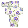 PaChyLuu Hand-Drawn Floral Patterns Portable Changing Pad with Built-in Pillow, Waterproof Foldable Baby Diaper Changing Pads, Diaper Mat for Boys and Girls view 1