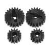 0.8M 21T/14T 23T/12T Overdrive Portal Gear Set for 1/10 RC Rigs Crawler Axial for Ca-Pra F9 Axle Upgrade Parts(23T 12T) view 2