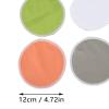 12pcs Colourful Nursing Pads, Breastfeeding Pads with Laundry, Super Absorbent Washable Leakproof Soft Nipple Pads for Leaking Milk, Includes 2 Storage Bags view 4