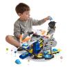 VEVOR Motorcycle Engine Toy, 25 Pieces, Motorcycle Mechanic Toy with Removable Parts, Lights & Sounds, Simulated Riding & Track Racing, Kids Mechanic Workshop Set for Toddler 3 Years and Up, Yellow view 1