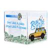 10K Smash Box Money Saving Challenge, Size Medium (5.7 inch), Clear Acrylic Piggy Bank for Adults, Break to Open Cash Vault, Cash and Coin Collection Box view 3