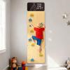 DOLEMODUO Wooden Climbing Wall, Kids Indoor Climbing Wall Panels with 12 Rock Holds, Montessori Climbing Toy for Playroom & Home Gym, Aged 3+ view 1