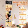 DOLEMODUO Wooden Climbing Wall, Kids Indoor Climbing Wall Panels with 12 Rock Holds, Montessori Climbing Toy for Playroom & Home Gym, Aged 3+ view 2