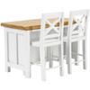 1/12 Dollhouse Kitchen Islands Dining Table Chairs Set  Miniature Kitchen with Stools, Modern Wood Furniture for Dollhouse Room Decor  Realistic Miniatures for Restaurant Bar Pub Barbie Crafts view 4