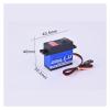 1/8 1/10 Scale TRX-4 SCX10 D90JX DC5821LV Servo 21KG Waterproof Core Full Metal Gear view 2