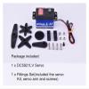 1/8 1/10 Scale TRX-4 SCX10 D90JX DC5821LV Servo 21KG Waterproof Core Full Metal Gear view 3