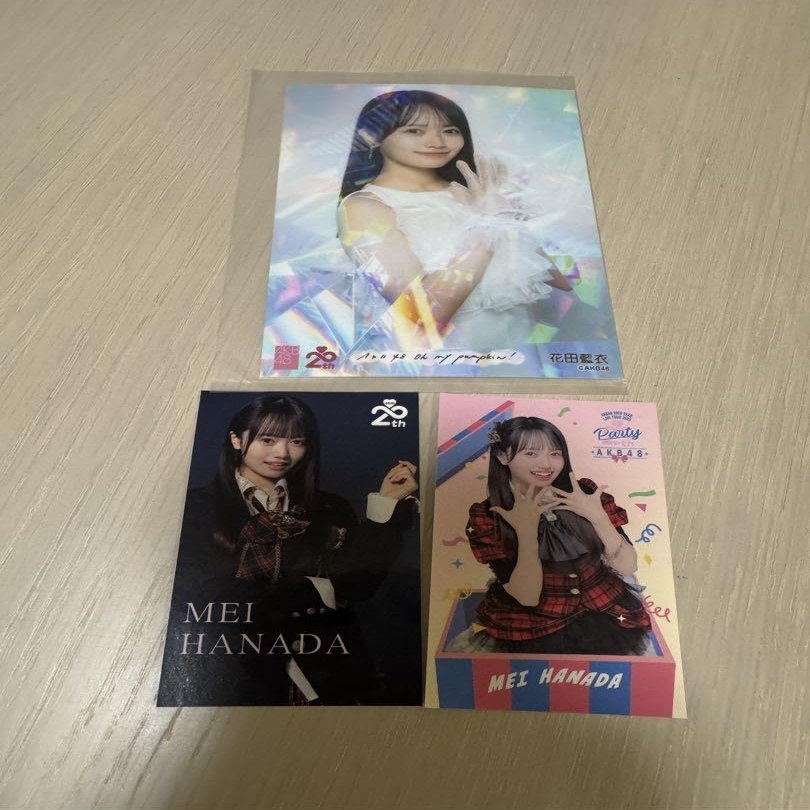AKB48 Raw Photo Hanada Ai Sticker