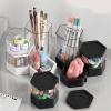 5Pcs Dolls Storage and Presentation Shelf Clear View Figures Stand Toy Collector Rack Minifigure Display Case Clear View Storage view 2
