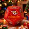 2025 Red Santa Swap Gift Exchange Dice,Exchange Gifts,Christmas Stocking Stuffers for Teen Men Women, Anniversary Birthday Gifts for Men Women, Large Dice Party Gifts for Xmas view 1