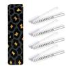 4PCS Mahjong Tile Rack & Pusher with Luxury Gold Leopard Skin Exotic Animal Skin Golden Texture Mahjong Bag, Clear Acrylic All-in-One Tile Racks with Built-in Push Rods for American Mahjong Sets view 1