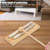 Tabletop Chimes with , Musical Toy, 2 Pole Educational Percussion Instrument, Aluminum Tube and Beech Wood Desktop for , and Musical view 4