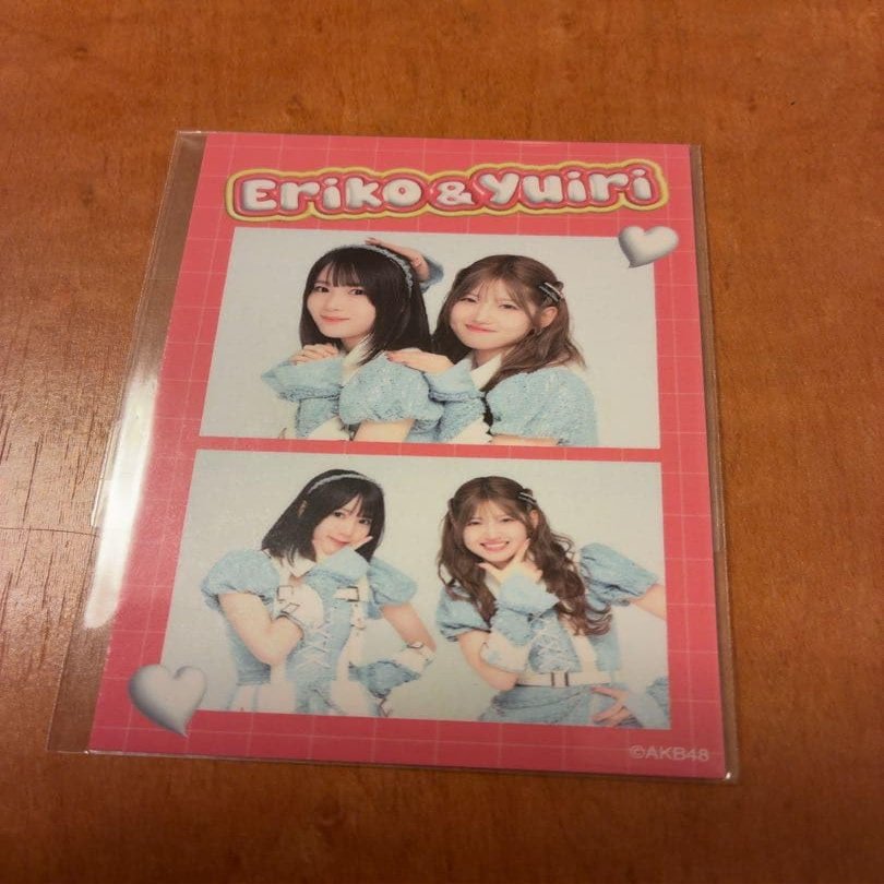 AKB48 Stickers Eriko Hashimoto and Ayaka Murayama