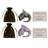 BEATIZ Dragon Adoption Kit, Mini Pocket Dragon Cute Resin Dragons for Calming Anxiety Relief, Adoption a Dragon for Friends Family view 1