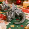 BEATIZ Dragon Adoption Kit, Mini Pocket Dragon Cute Resin Dragons for Calming Anxiety Relief, Adoption a Dragon for Friends Family view 3