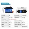 INJS035-360 35KG Waterproof 360 Rotating Digital Servo Winch Spool(INJS035-360 Servo) view 3