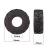 RC Car Tyres Wheels For TRX4M For Bronco For Defender 1/18 4PCS 1.0" Wheel Tires Mud For Terrain Rubber Tyres RC Crawler Car Upgrade Parts Replacement Repair view 3