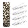4PCS Mahjong Tile Rack & Pusher with Luxury Leopard Animal Print Cheetah Print Mahjong Bag, Clear Acrylic All-in-One Tile Racks with Built-in Push Rods for American Mahjong Sets view 1