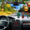 Crazyview Christmas Solar Powered Dancing Figurines, Solar Dancing Christmas Santa Snowman, Cute Car Swinging Dance Figurines Car Dashboard Decorations Accessories for Holiday (White) view 4