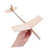 LALADEFIEE 4pcs Wooden Airplane Model Kit Lightweight Stable Glider Planes DIY Paint Craft Educational Stem for Adults Assembly No Tools Required view 3